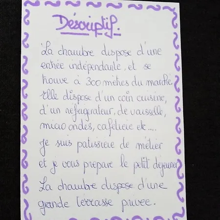 Bed & Breakfast O Douceurs Sucrees *