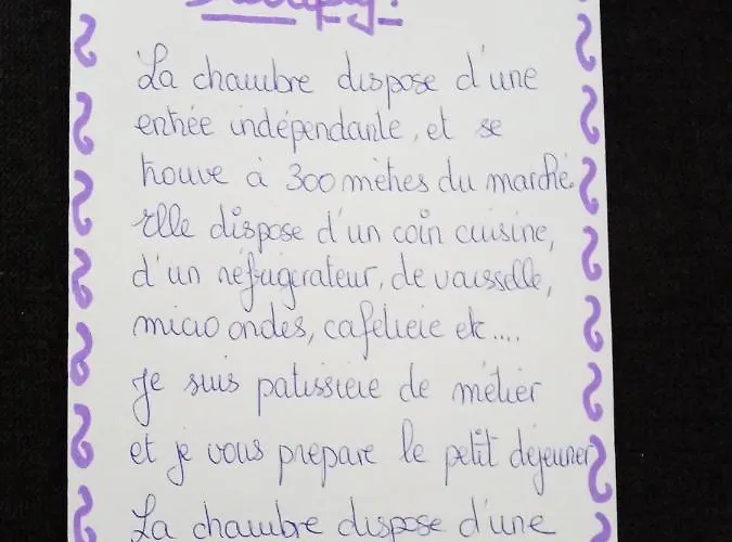 Bed & Breakfast O Douceurs Sucrees 3*